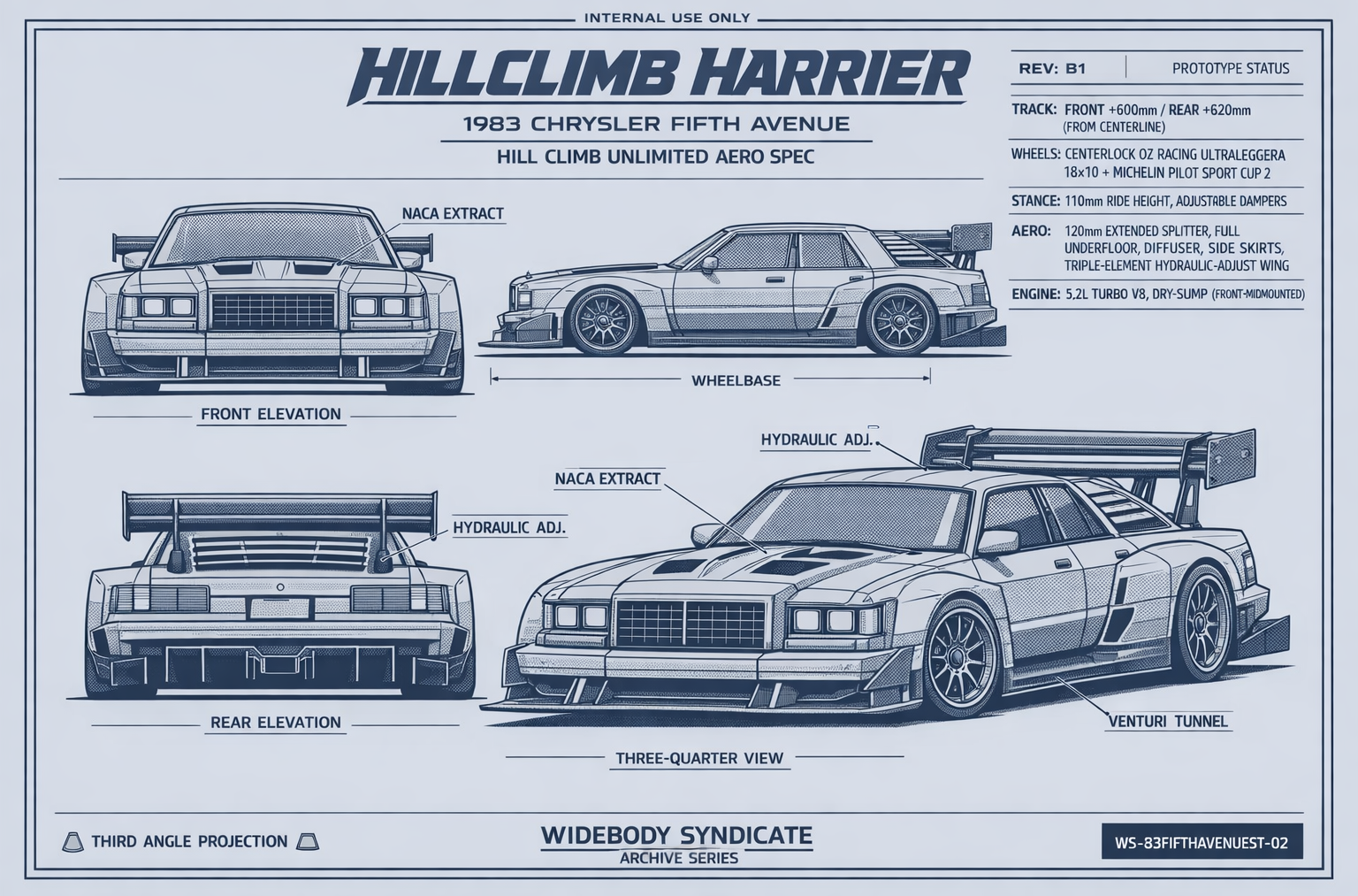 Hillclimb Harrier blueprint