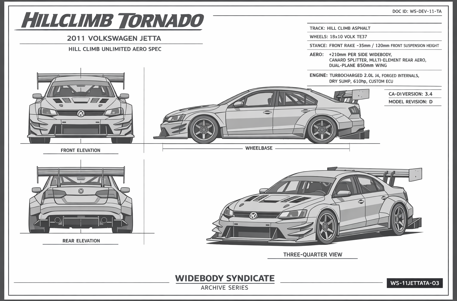 Hillclimb Tornado blueprint