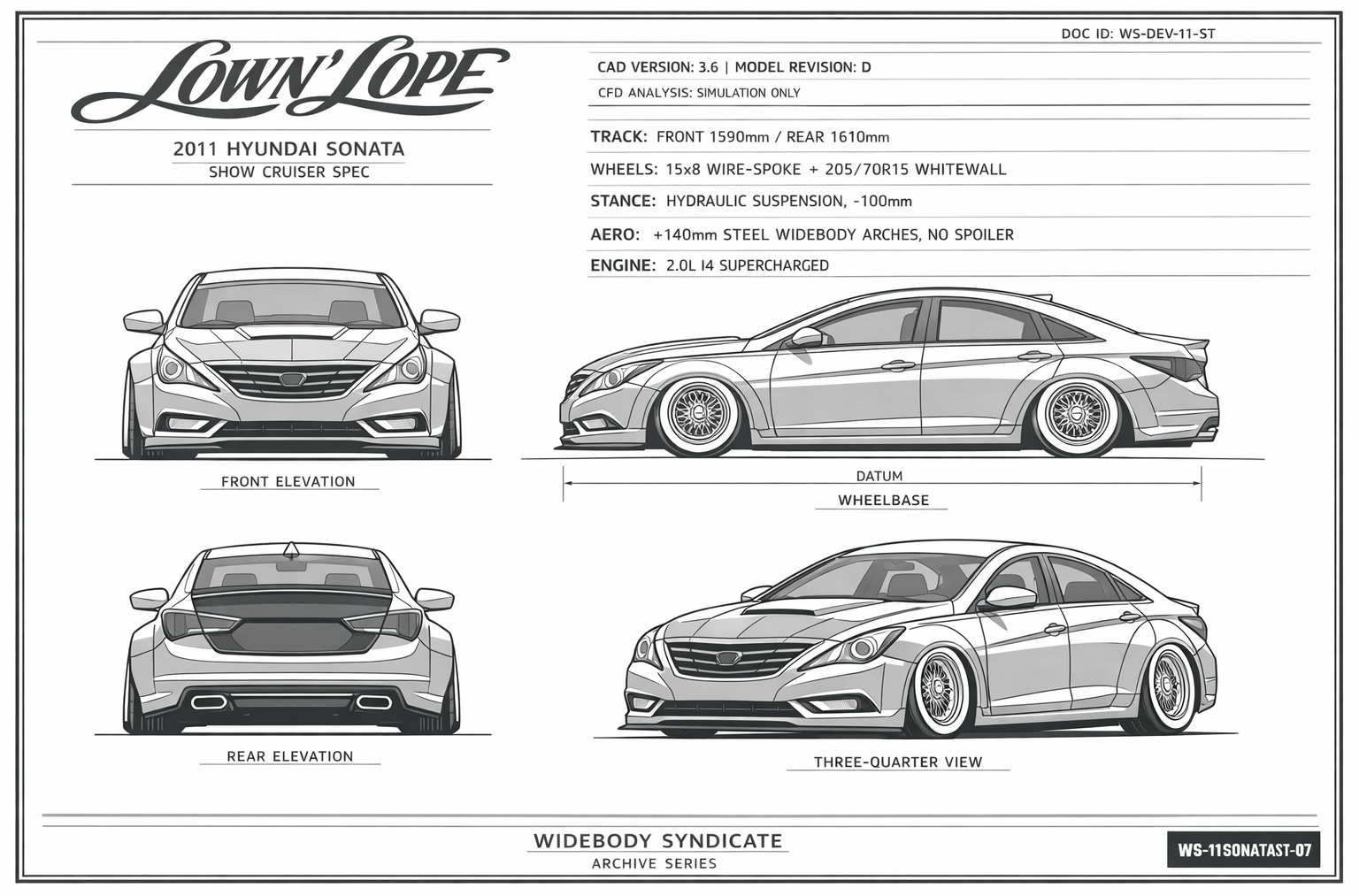 Lown’ Lope Show Cruiser blueprint