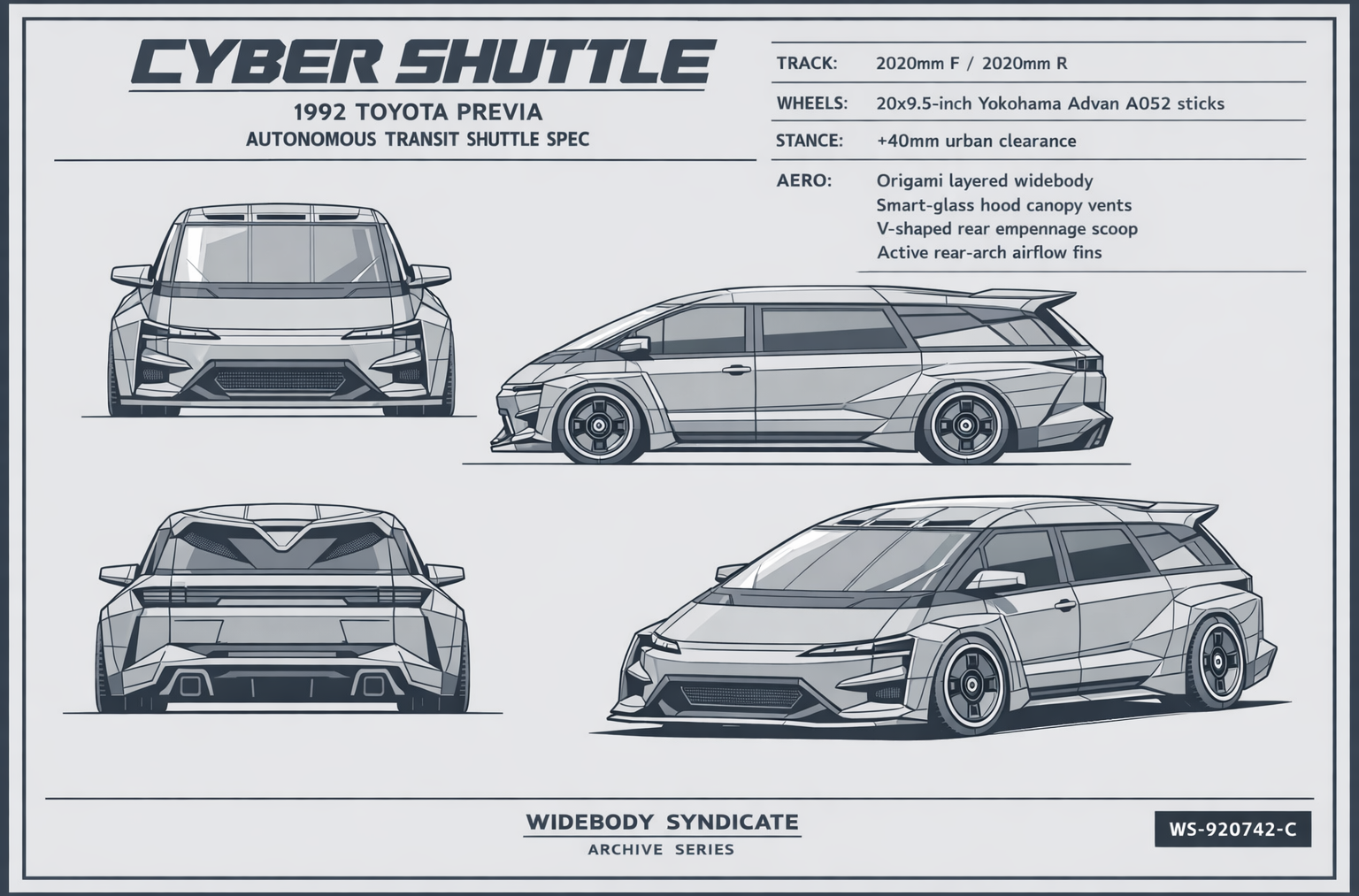 Cyber Shuttle blueprint