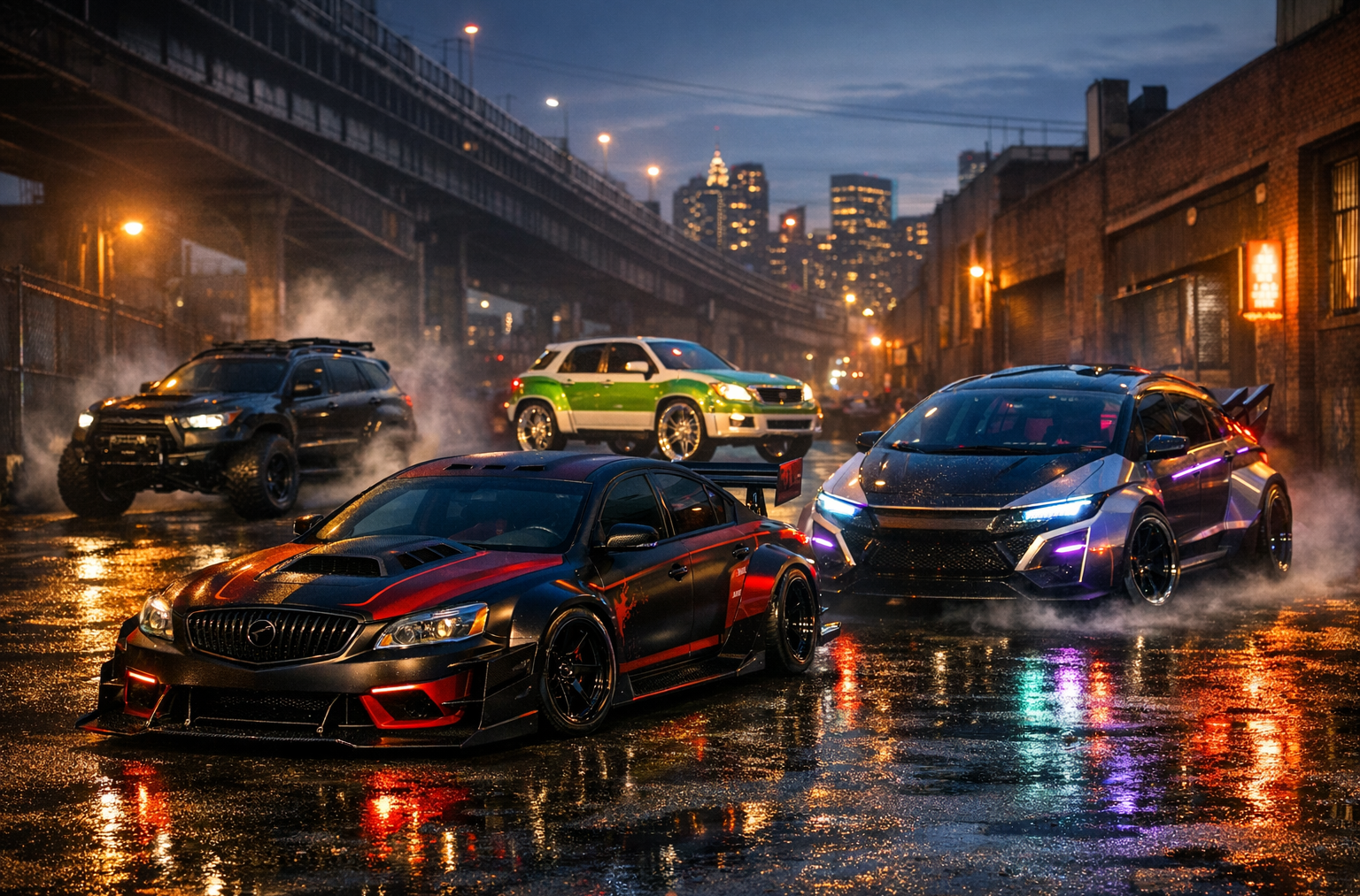 Mom’s Car Widebodied — When the Family Ride Gets Rowdy