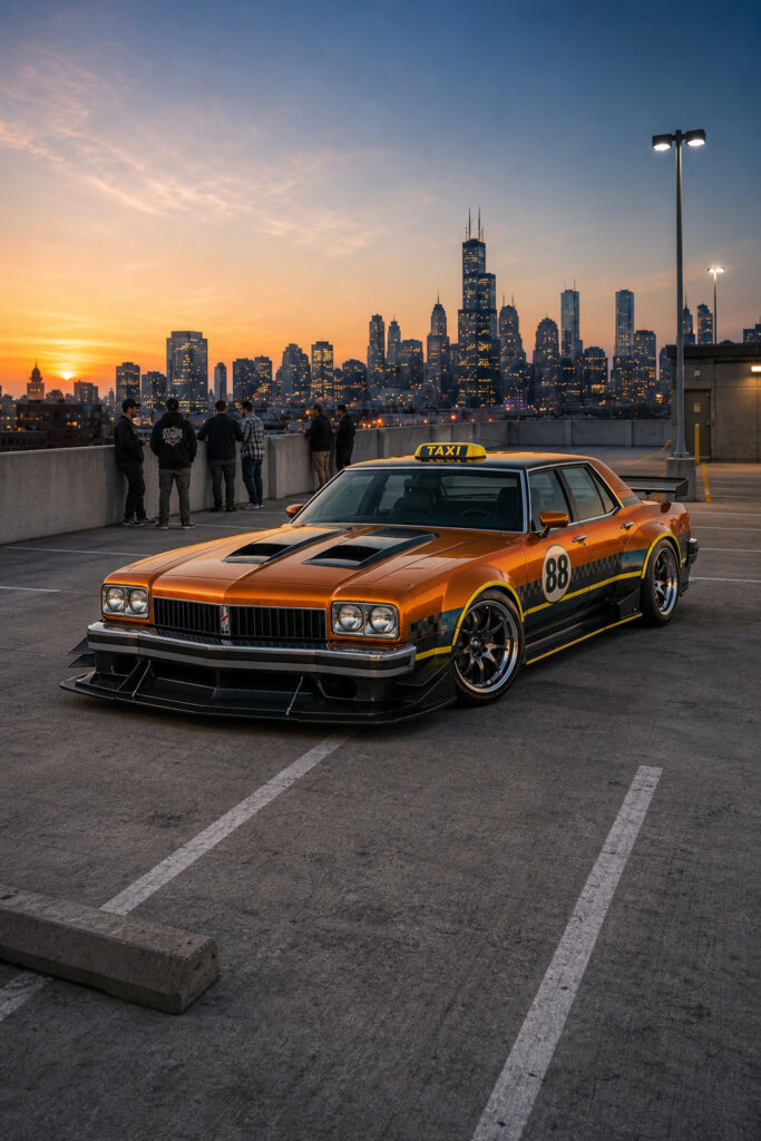1975 Oldsmobile Delta 88 Sedan — Photography Studio