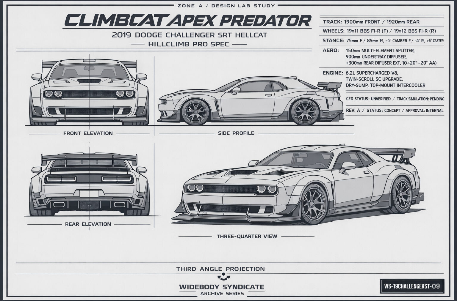 Climbcat Apex Predator blueprint