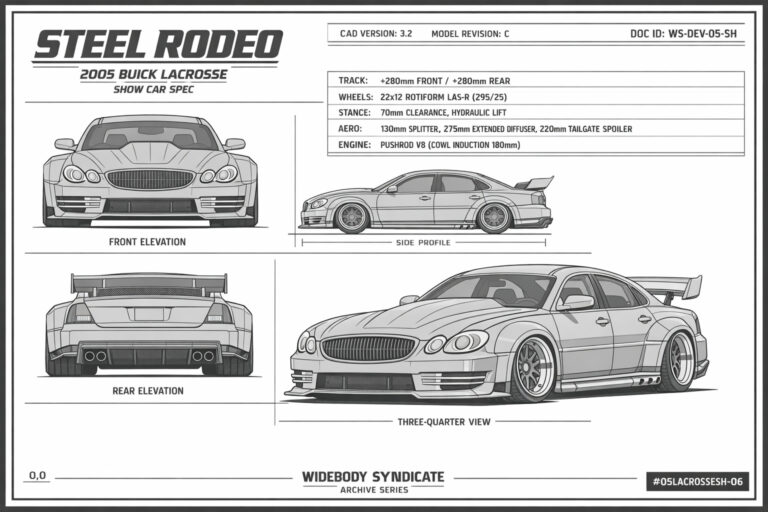 The Steel Rodeo blueprint