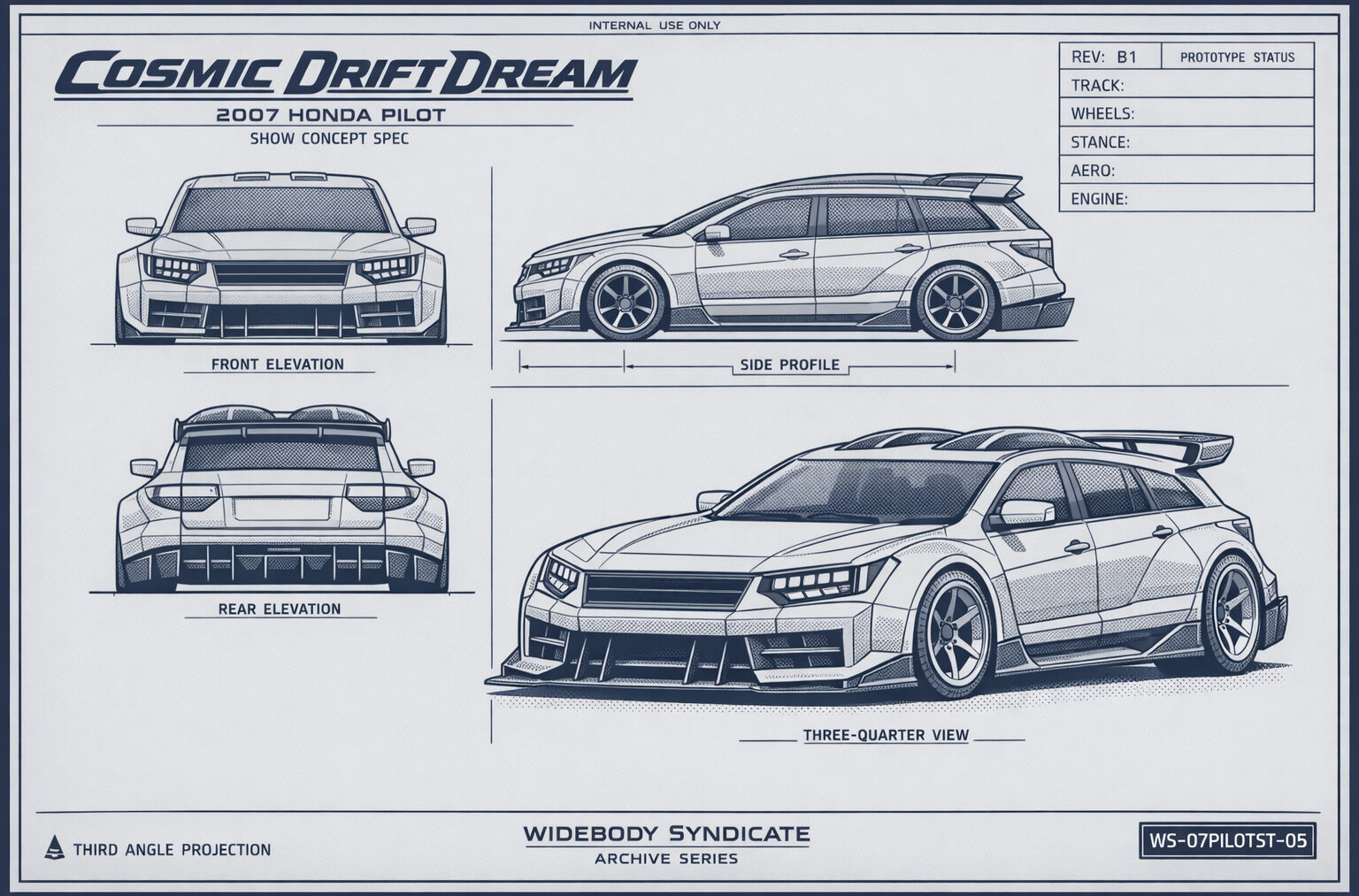 Cosmic Drift Dream blueprint