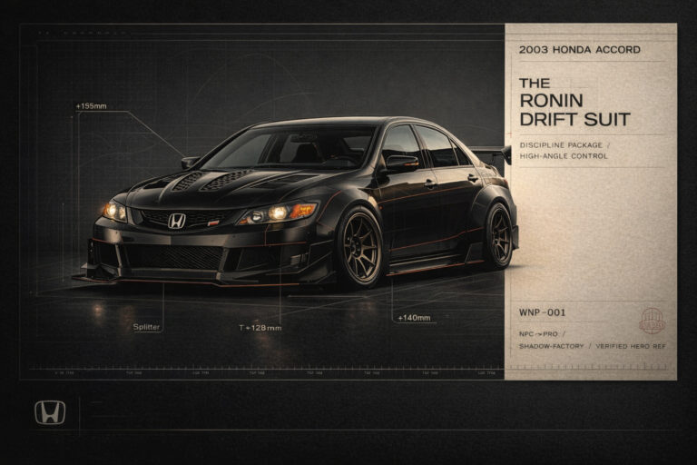 The Ronin Drift Suit collector item