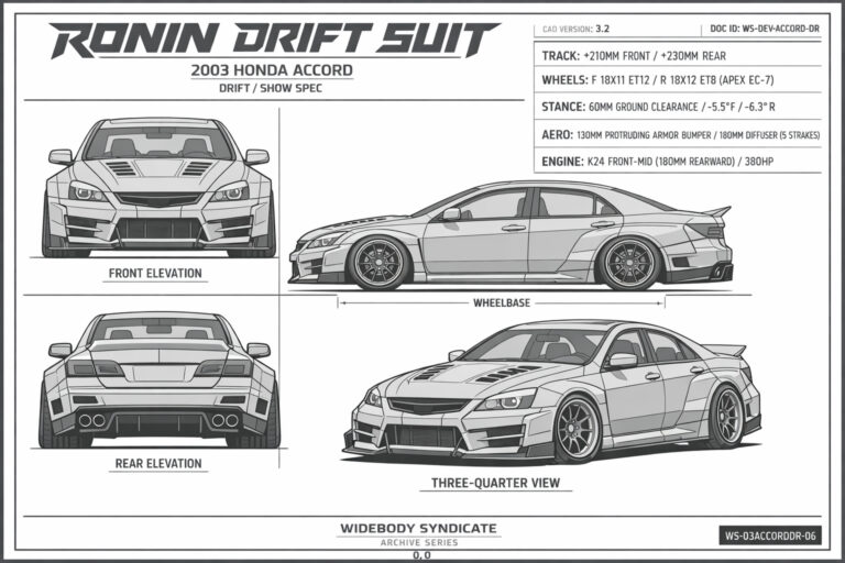 The Ronin Drift Suit blueprint