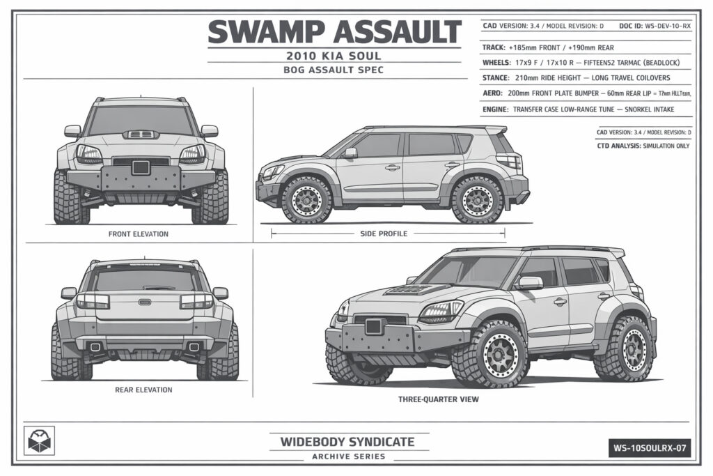 2010 Kia Soul blueprint