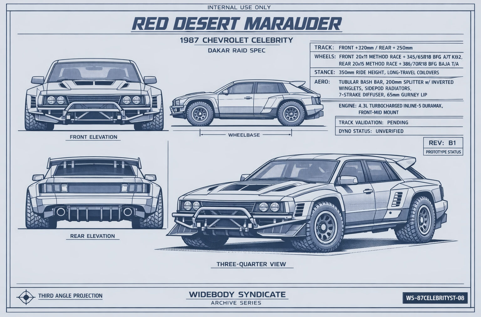 Red Desert Marauder blueprint