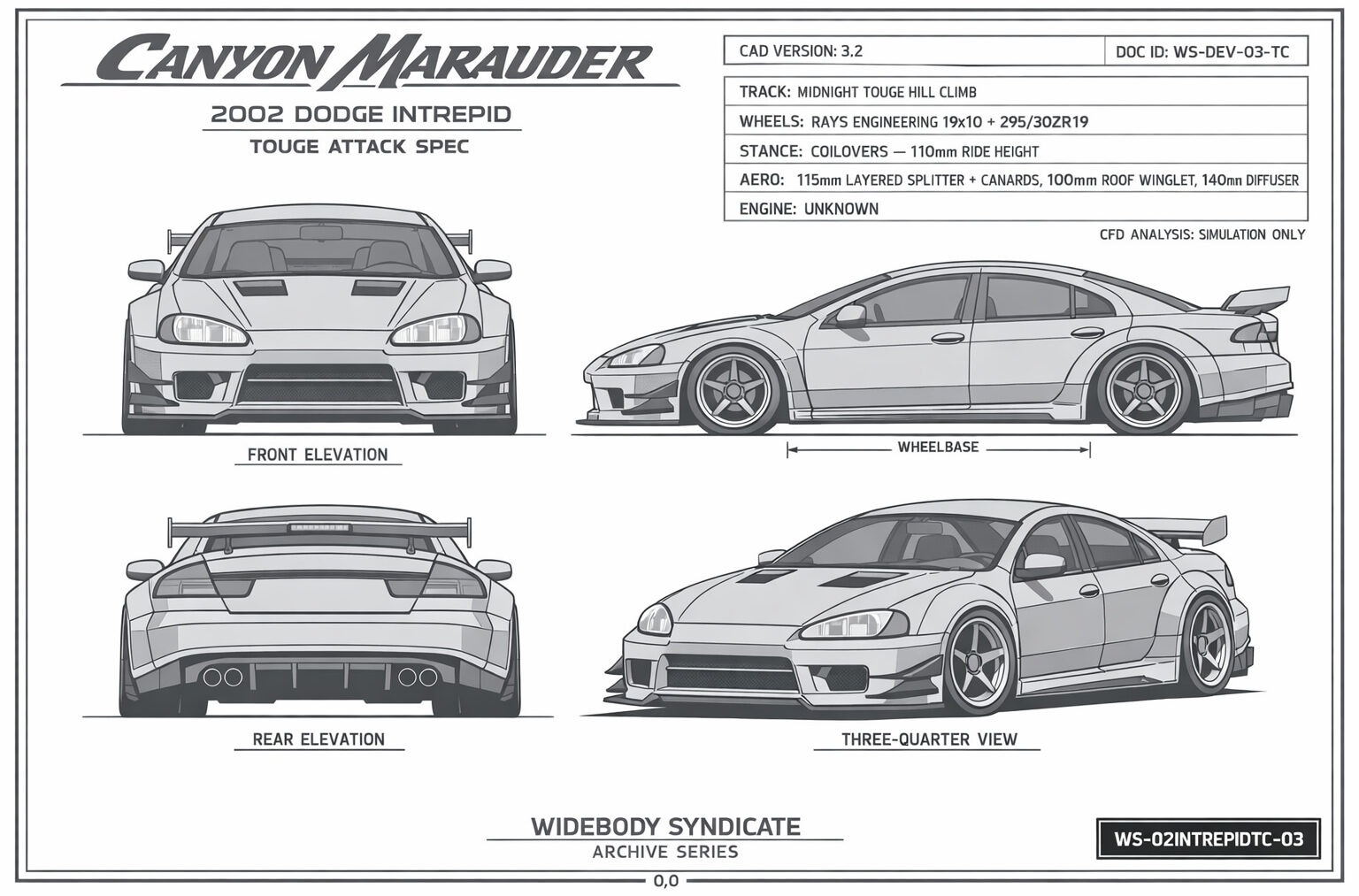 Canyon Marauder blueprint