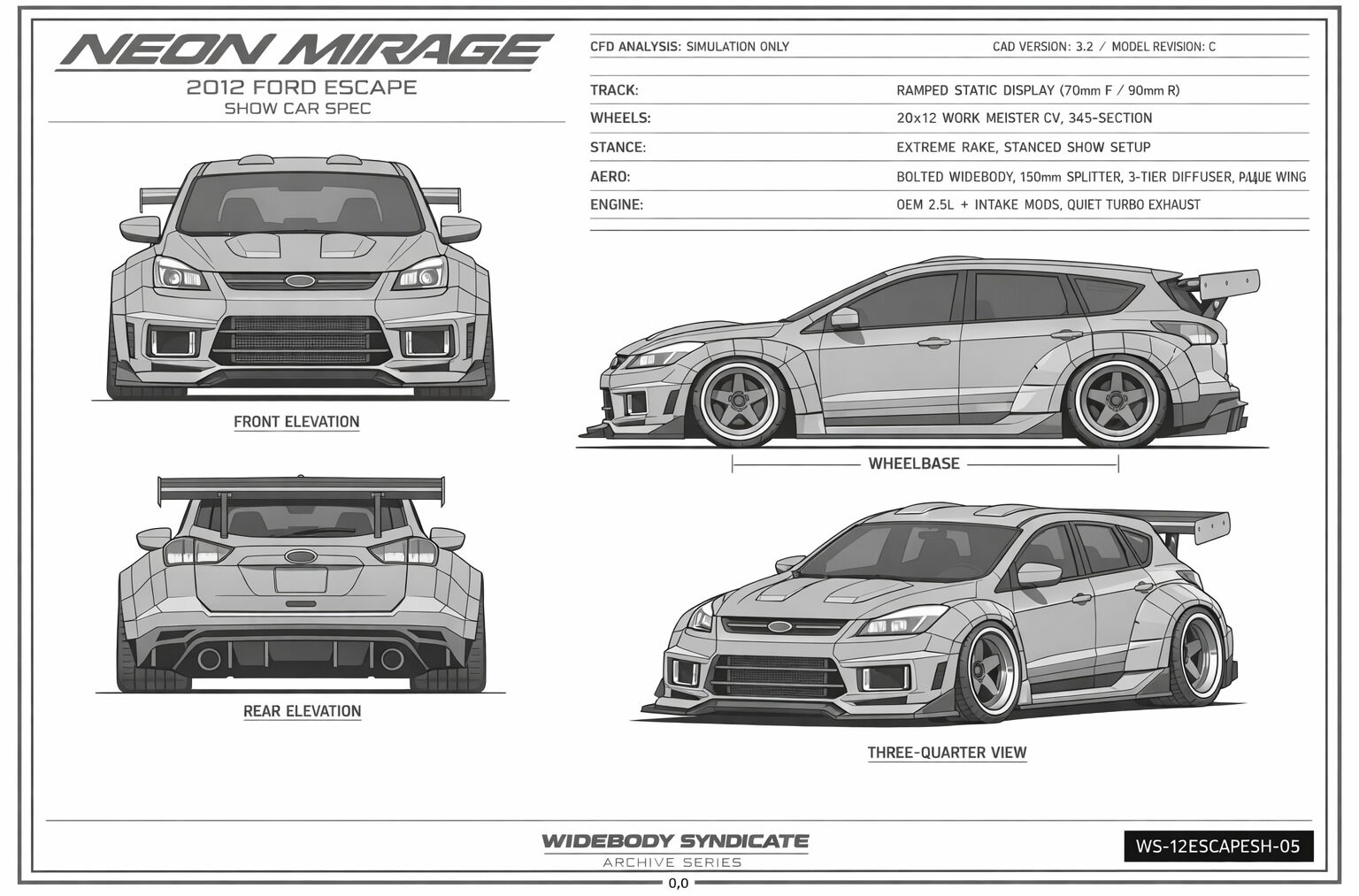 Neon Mirage blueprint