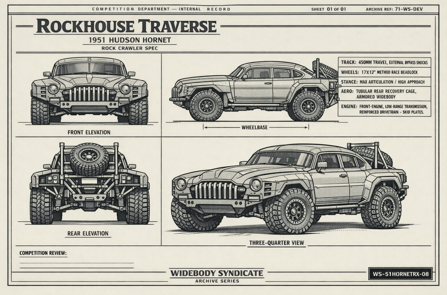 Rockhouse Traverse blueprint
