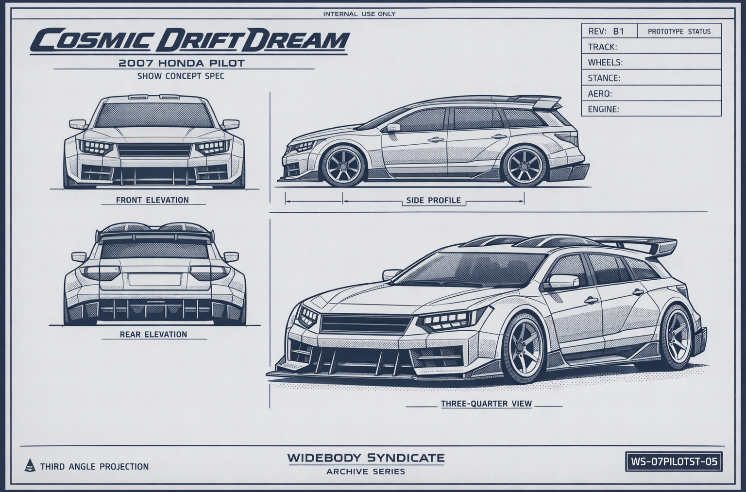 Cosmic Drift Dream blueprint