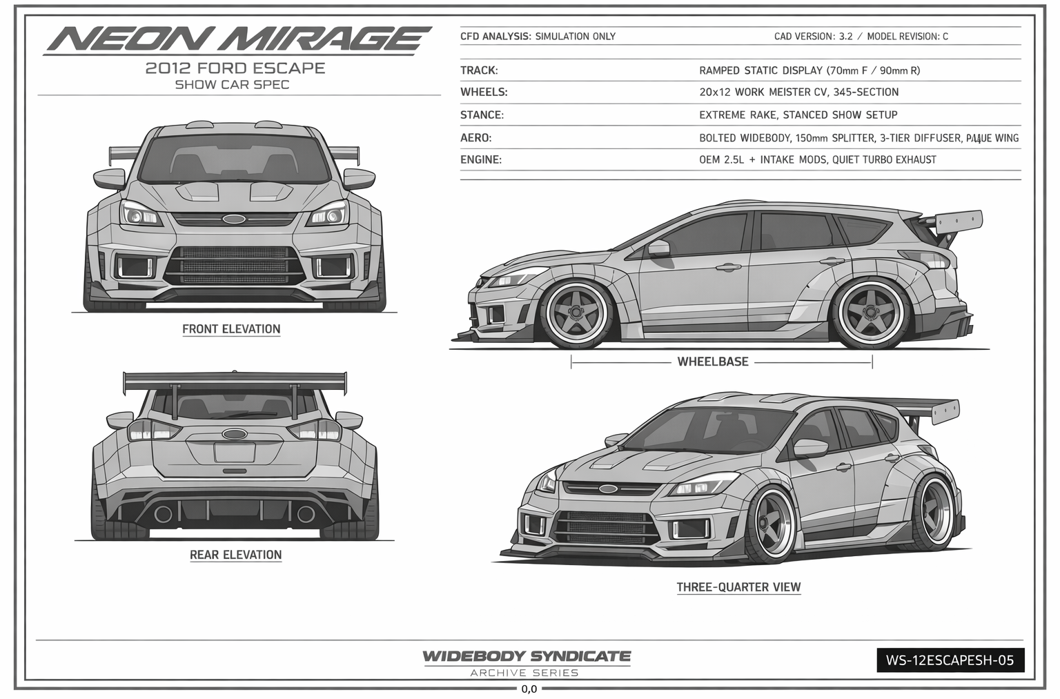 Neon Mirage blueprint