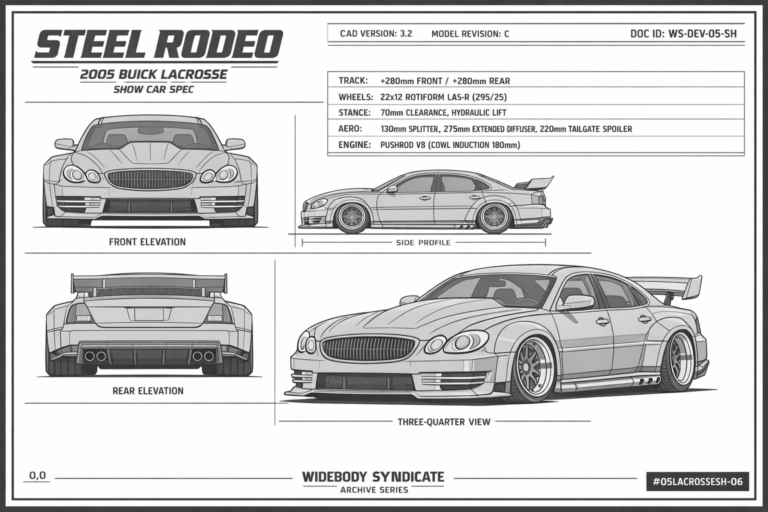 The Steel Rodeo blueprint