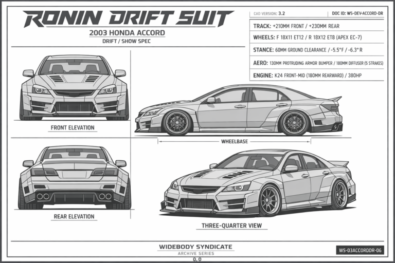 The Ronin Drift Suit blueprint