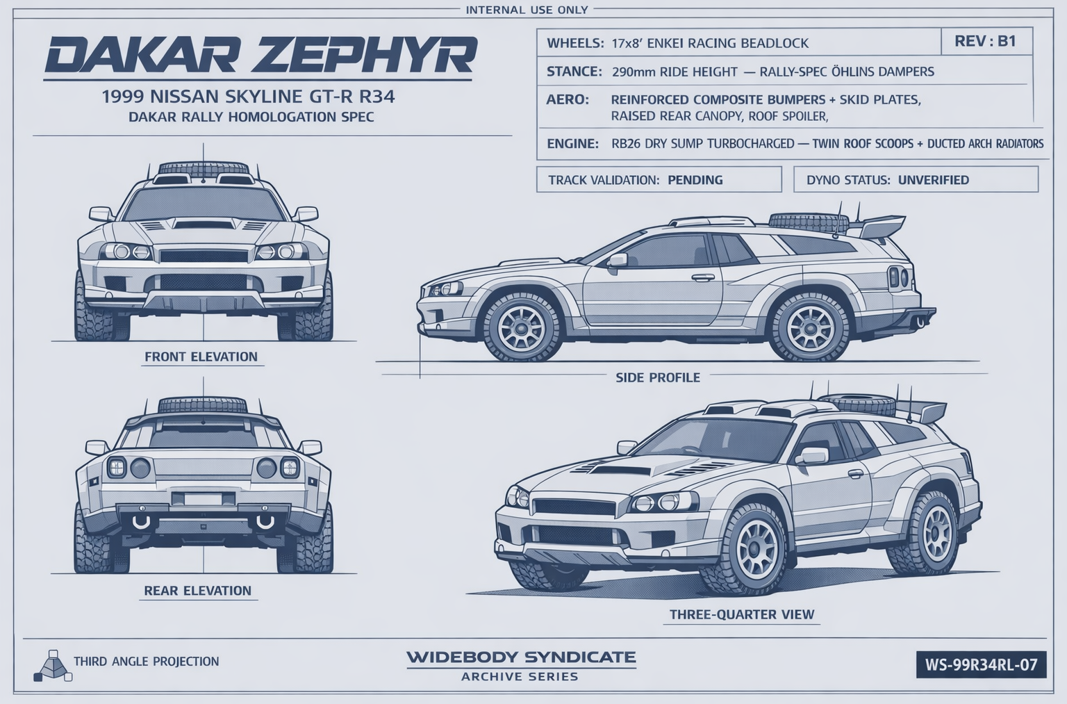 Dakar Zephyr blueprint