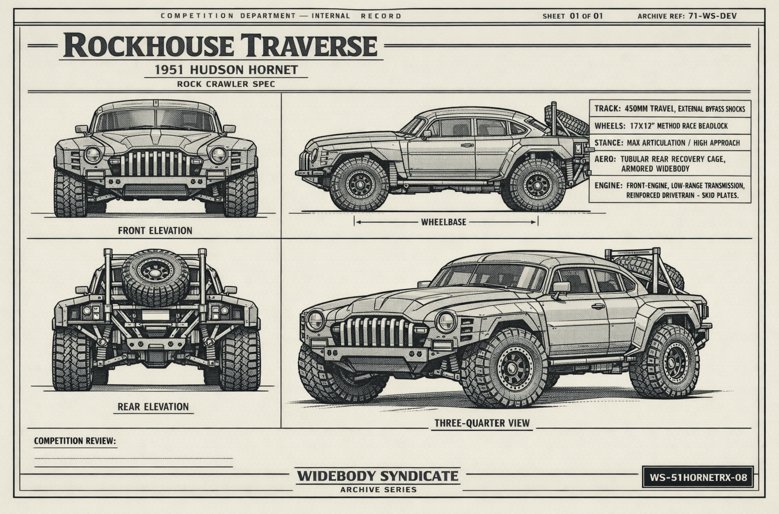Rockhouse Traverse blueprint