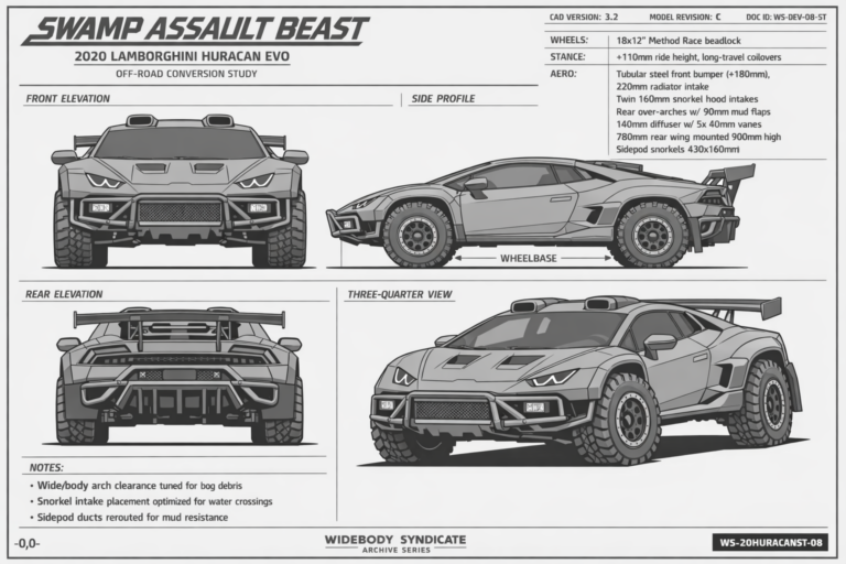Swamp Assault Beast blueprint