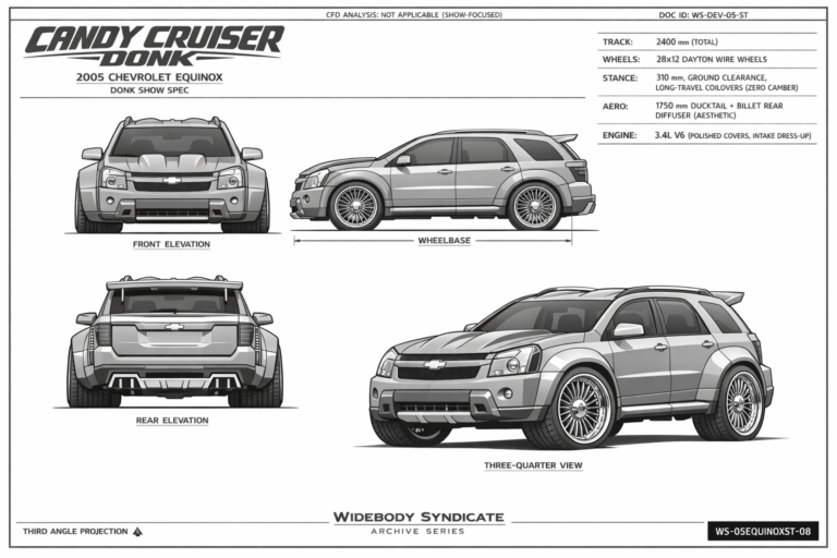 Candy Cruiser Donk blueprint