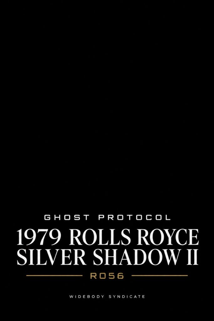 1979 Rolls Royce Silver Shadow II