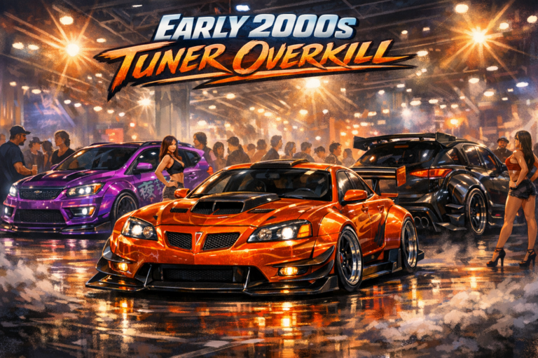 Early 2000s Tuner Overkill