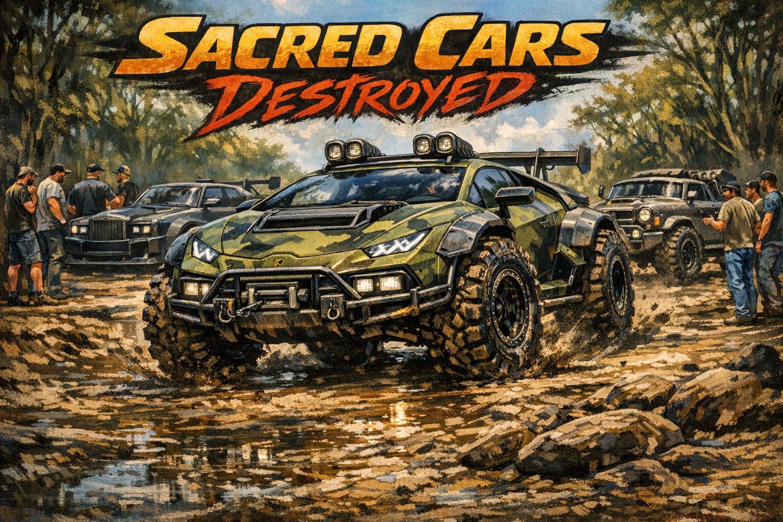 Sacred Cars Destroyed