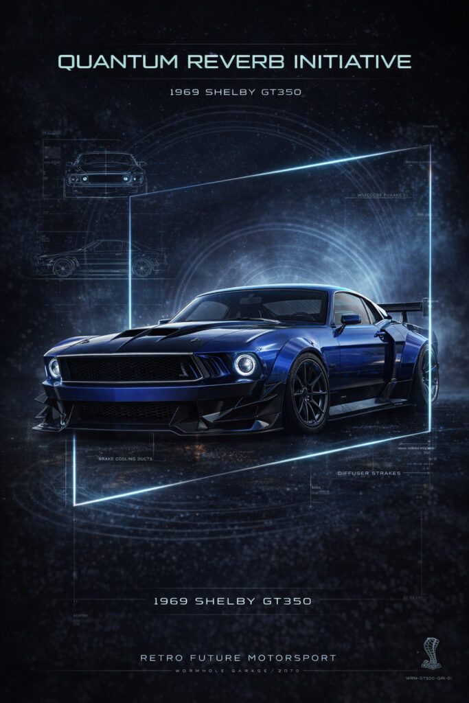 1969 Shelby GT350 Wave Photography