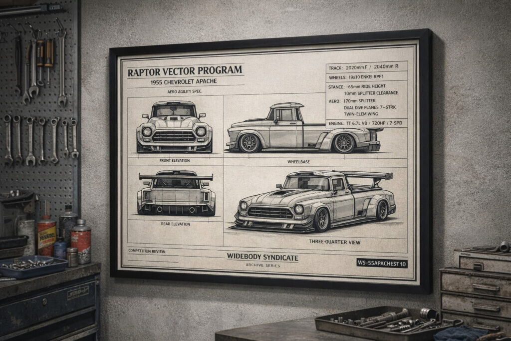 1955 Chevrolet Apache — Blueprint Studies