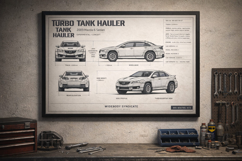 2009 Mazda 6 Sedan — Blueprint Studies