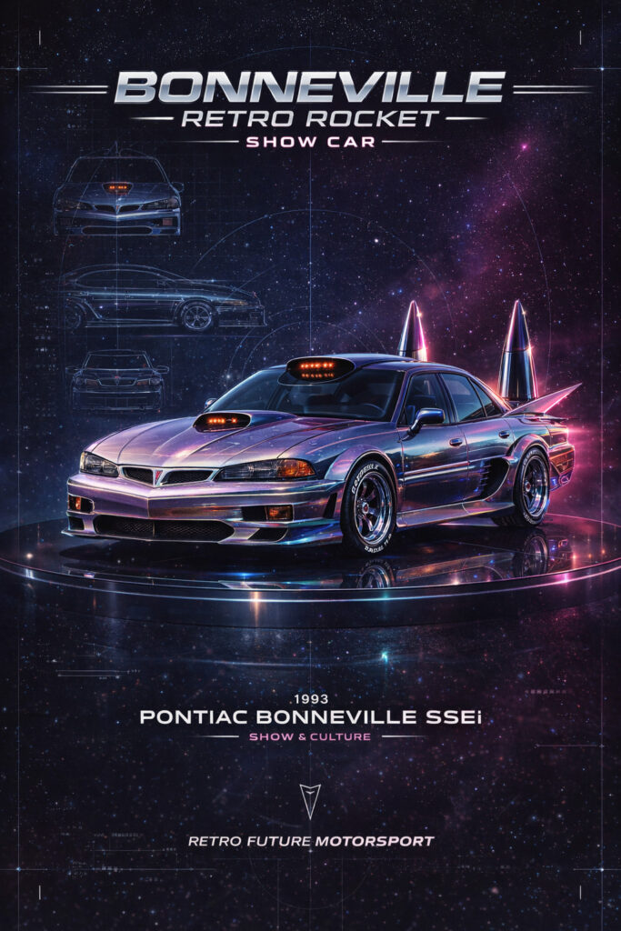 1993 Pontiac Bonneville SSEi Wave Photography
