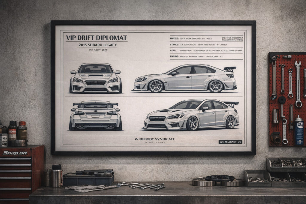 2015 Subaru Legacy — Blueprint Studies