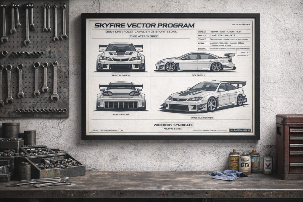 2004 Chevrolet Cavalier LS Sport Sedan — Blueprint Studies