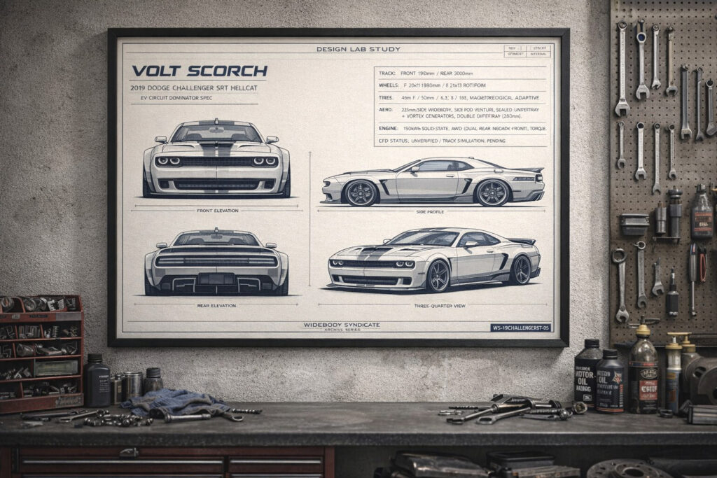 2019 Dodge Challenger SRT Hellcat — Blueprint Studies