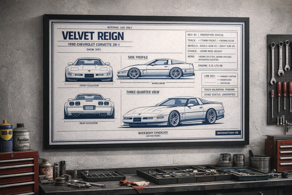 1990 Chevrolet Corvette ZR-1 — Blueprint Studies