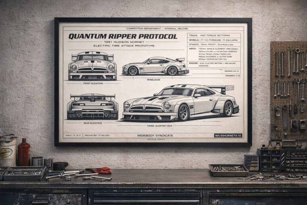 1951 Hudson Hornet — Blueprint Studies