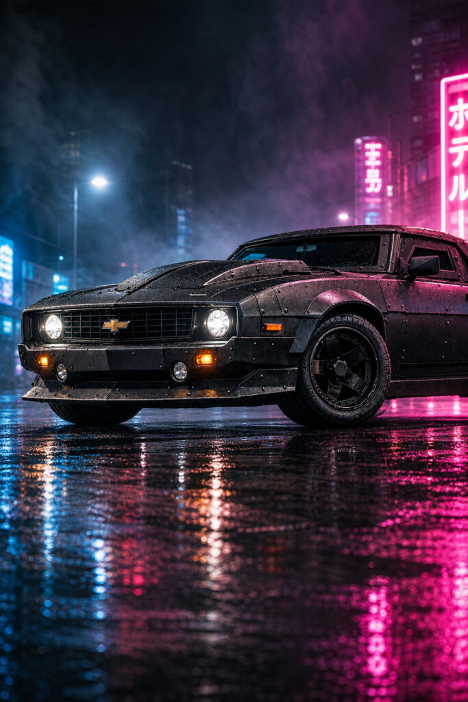 1969 Chevrolet Camaro Wave Photography