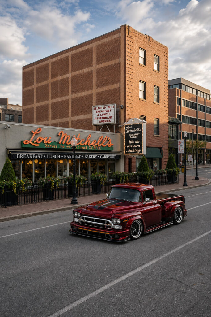 1955 Chevrolet Apache Photography Studio