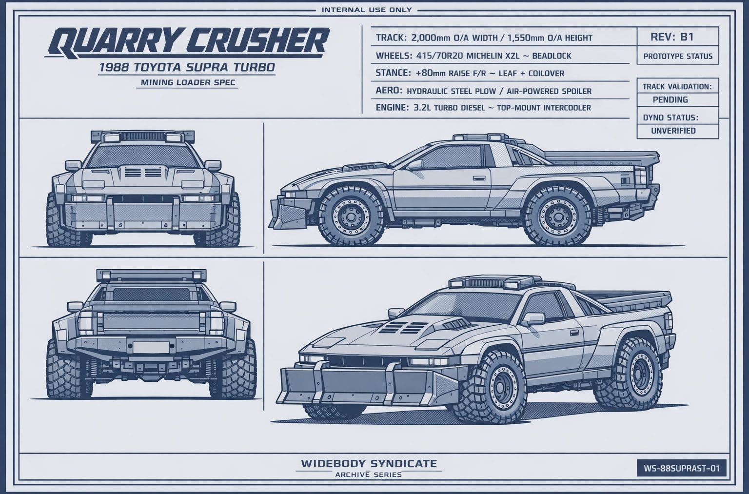 Quarry Crusher blueprint