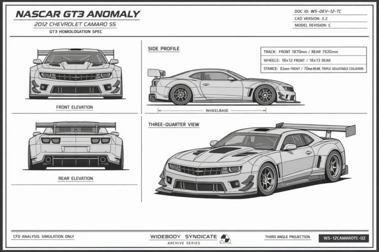 NASCAR GT3 Anomaly blueprint