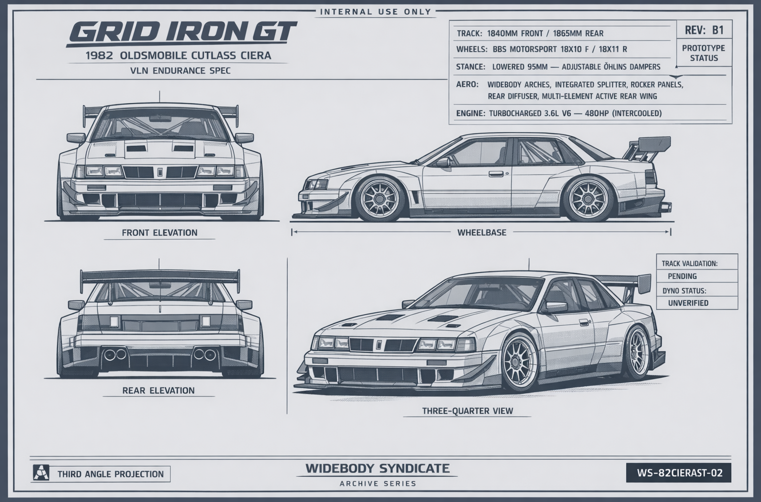 Grid Iron GT blueprint