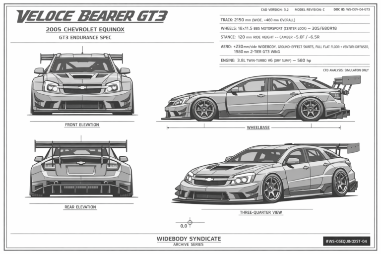 Veloce Bearer GT3 blueprint