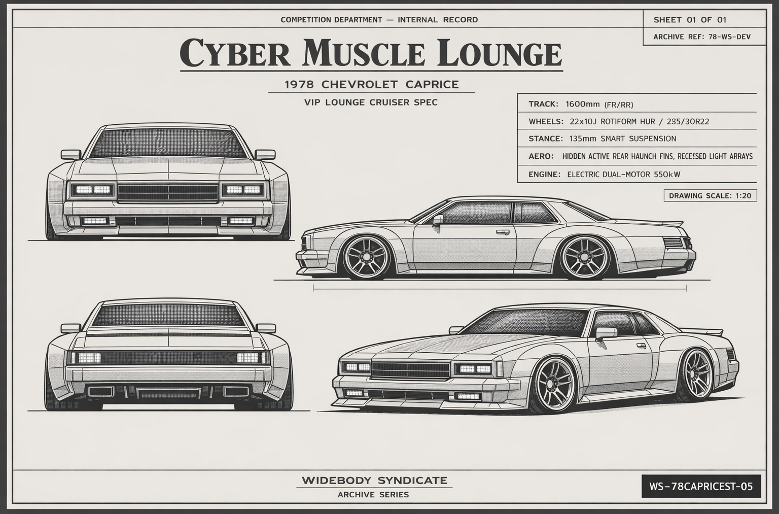 Cyber Muscle Lounge blueprint