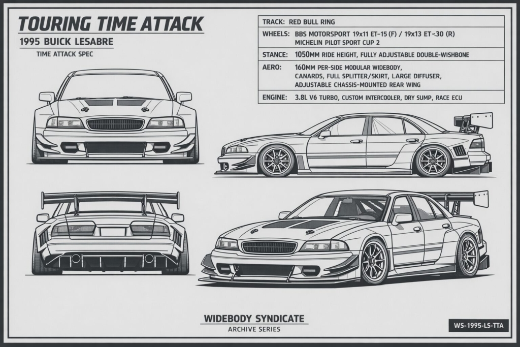 1995 Buick LeSabre blueprint