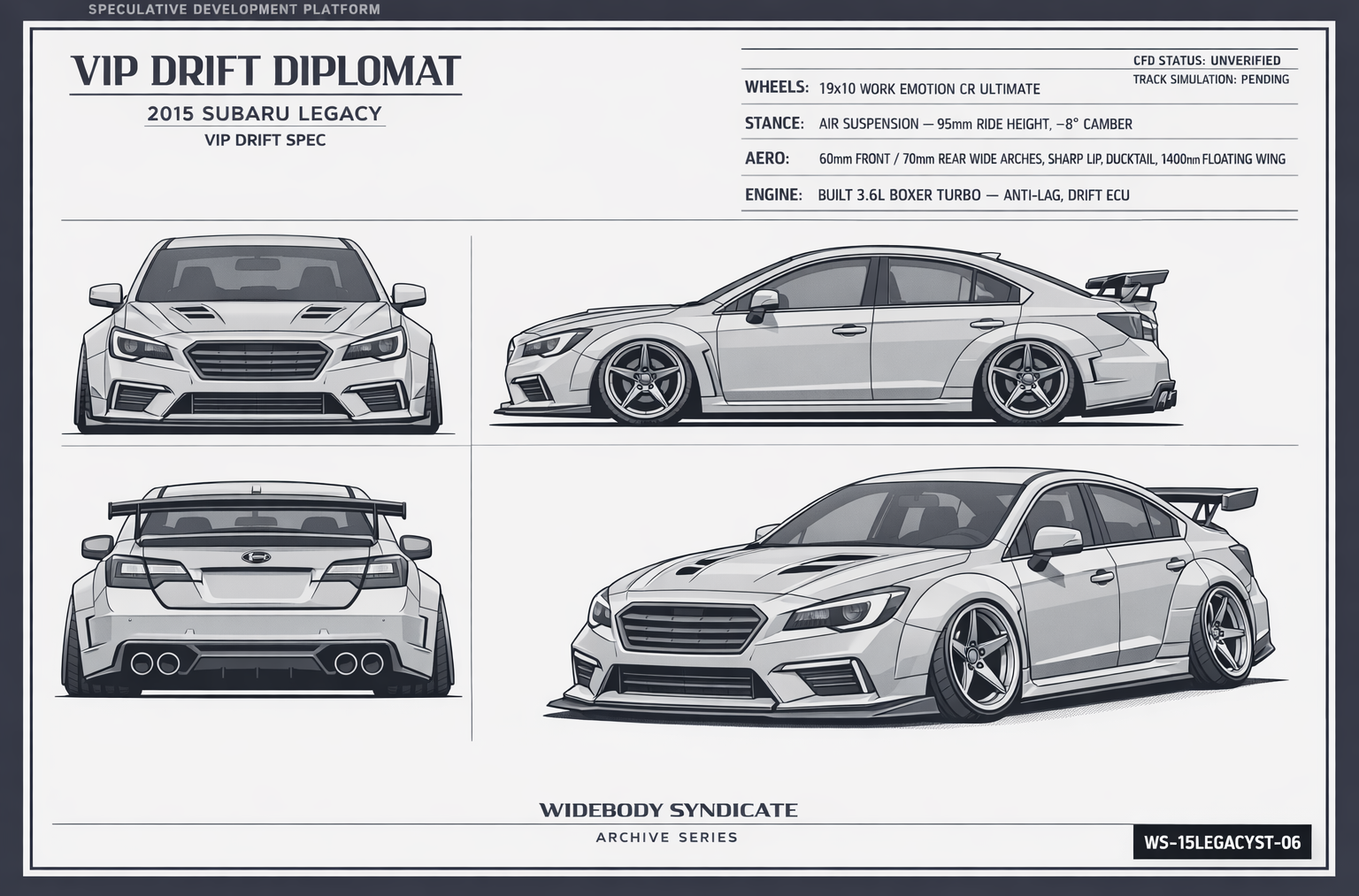 VIP Drift Diplomat blueprint