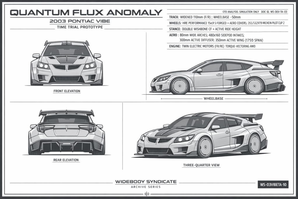 2003 Pontiac Vibe — Quantum Flux Anomaly blueprint