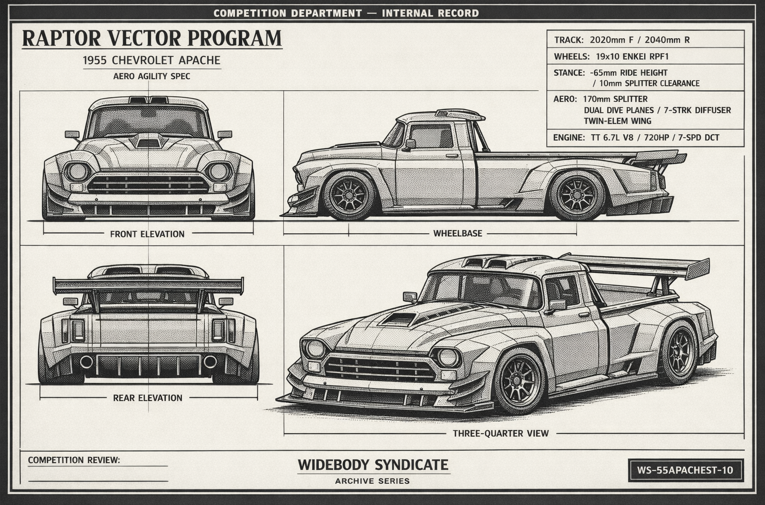 Raptor Vector Program blueprint