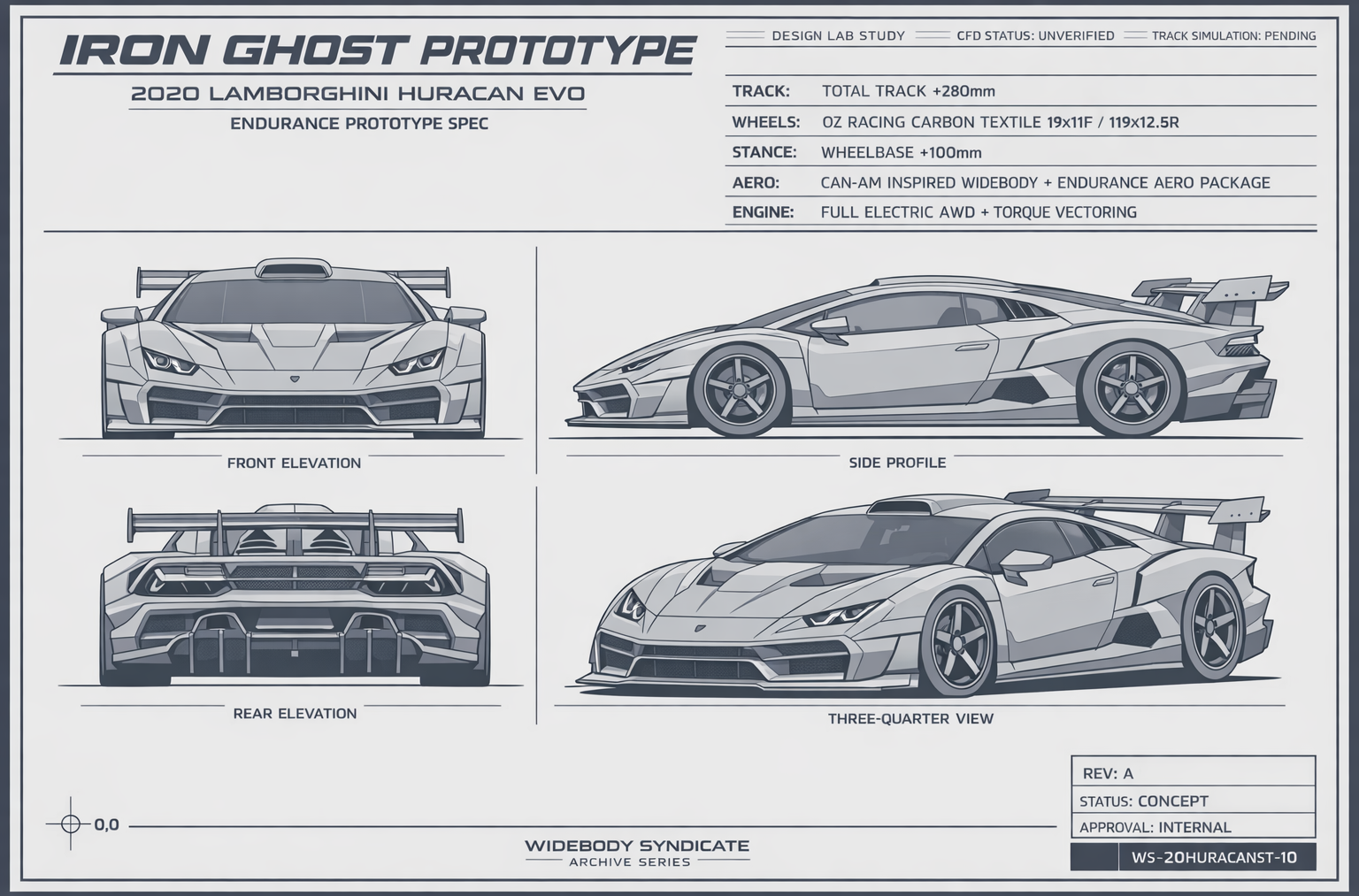Iron Ghost Prototype blueprint