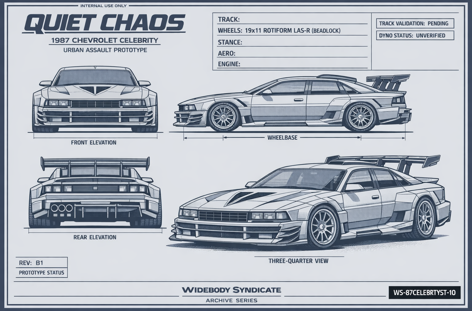Quiet Chaos blueprint