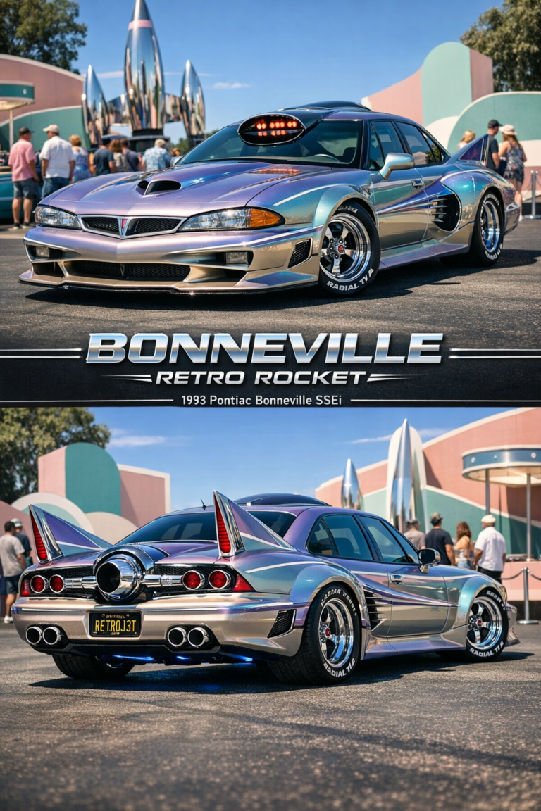Bonneville Retro Rocket Show Car